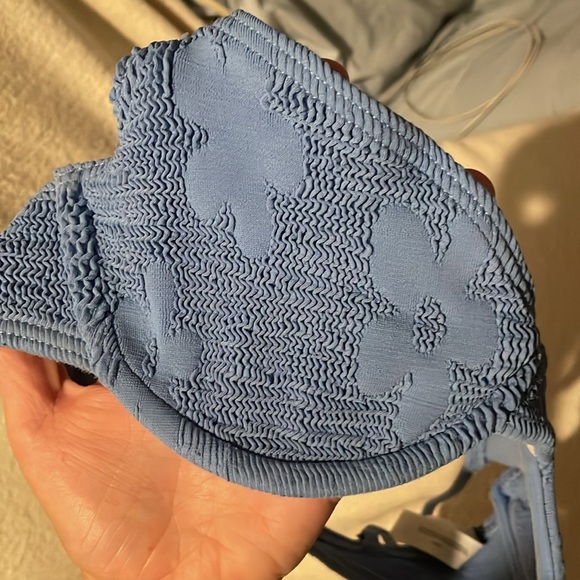 Brand new bond eye bikini top cornflower floral blue - Picture 9 of 10